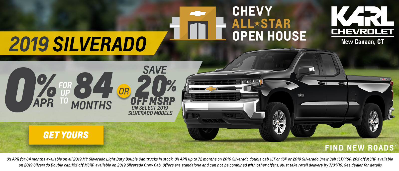 Vehicle Specials KARL Chevrolet Chevrolet Dealer New Canaan Connecticut