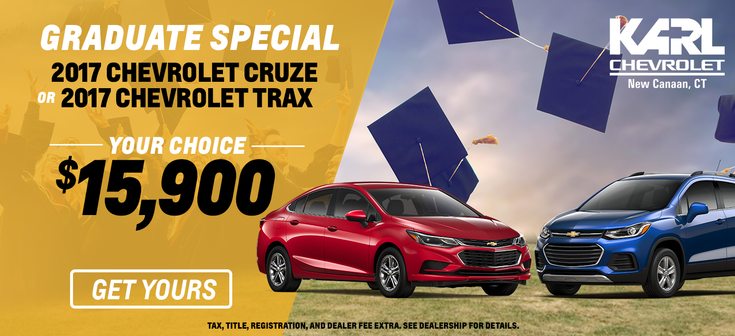 Vehicle Specials KARL Chevrolet Chevrolet Dealer New Canaan Connecticut
