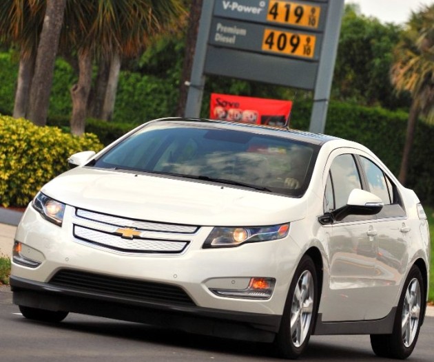 Worried about high gas prices?  Chevy Volt owners drive over 1,000 miles between Fill-Ups