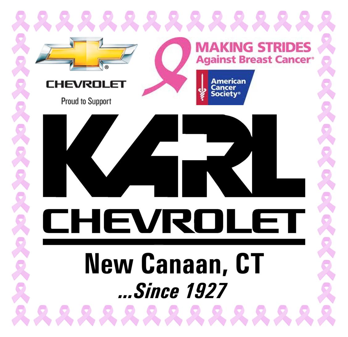 Karl Chevrolet Donates $20 per test drive in October to support American Cancer Society Making Strides Against Breast Cancer