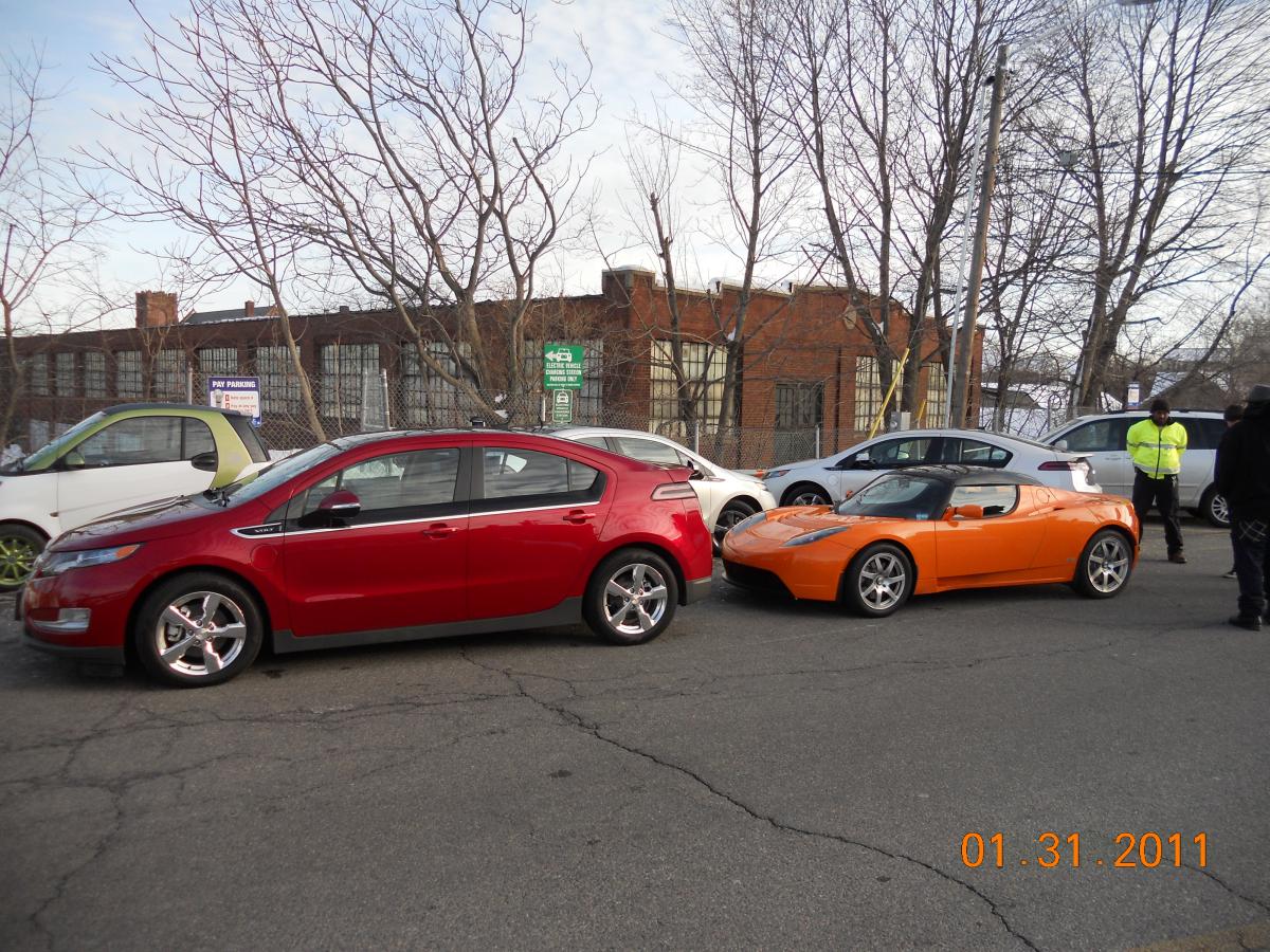 Ribbon Cutting at Norwalk CT Public Charging Station