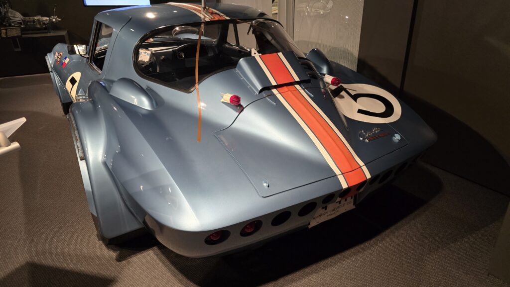 Chassis #004 — one of five original 1963 Corvette Grand Sports; a look from the left rear