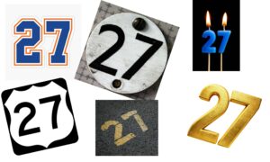 What's in a number? In the case of '27', quite a history actually.