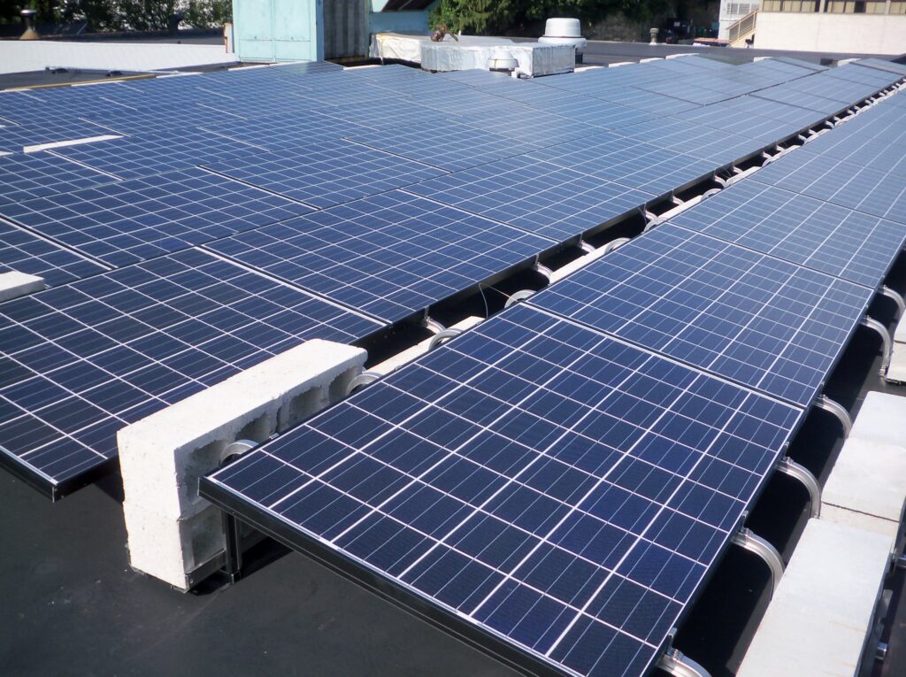 Roof-top Solar Array at Karl Chevrolet in New Canaan, CT