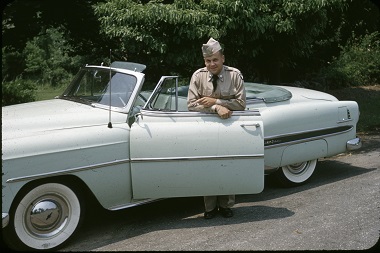 Leo E Karl Jr, US Army, circa 1952